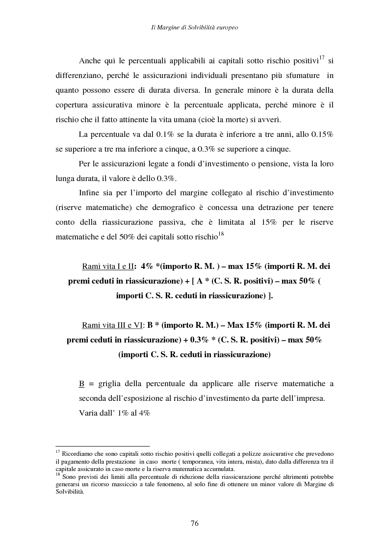 Anteprima della tesi: Il margine di solvibilità ed il risk based capital nel controllo della solvibilità delle imprese di assicurazione, Pagina 11