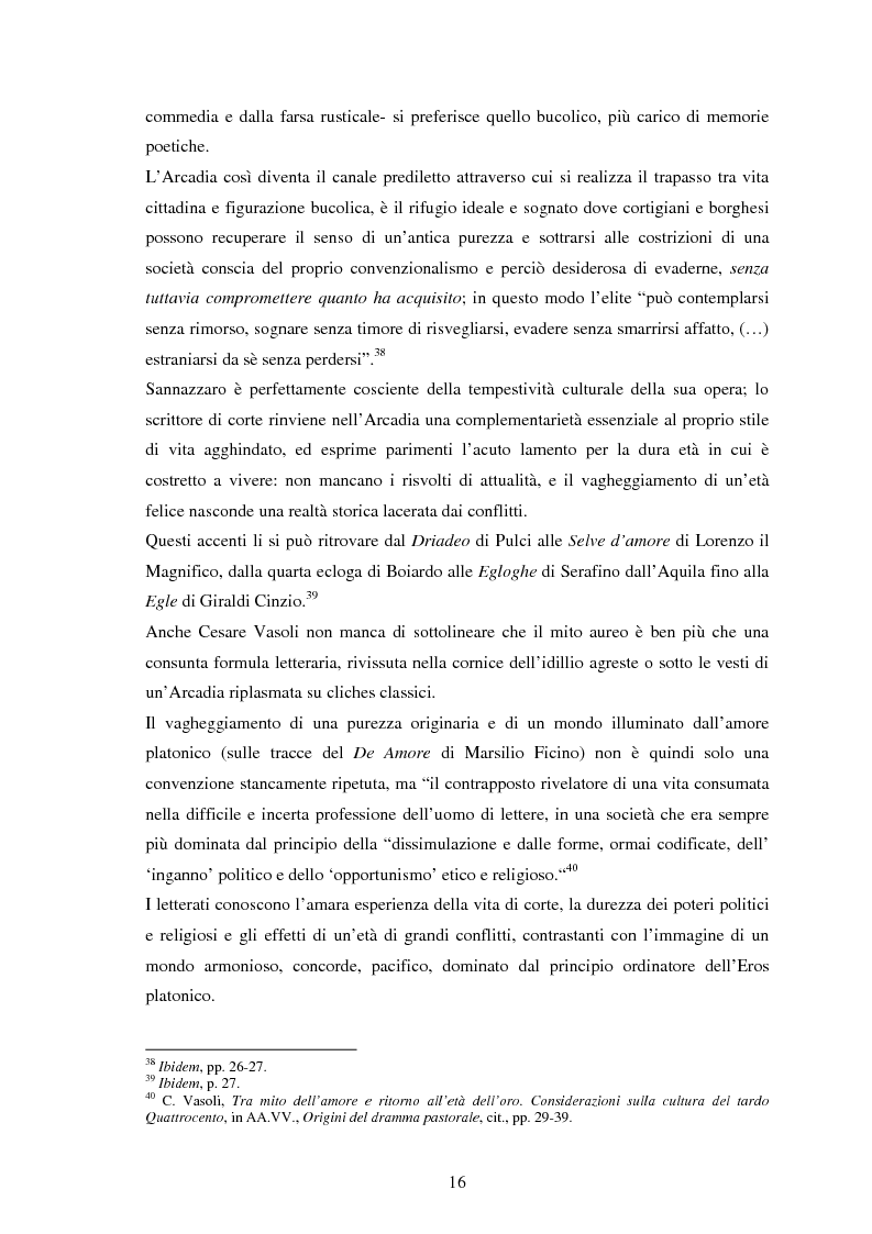 Anteprima della tesi: Metamorfosi dell’arcadia: edizioni e rappresentazioni del sacrificio di Agostino Beccari, Pagina 13