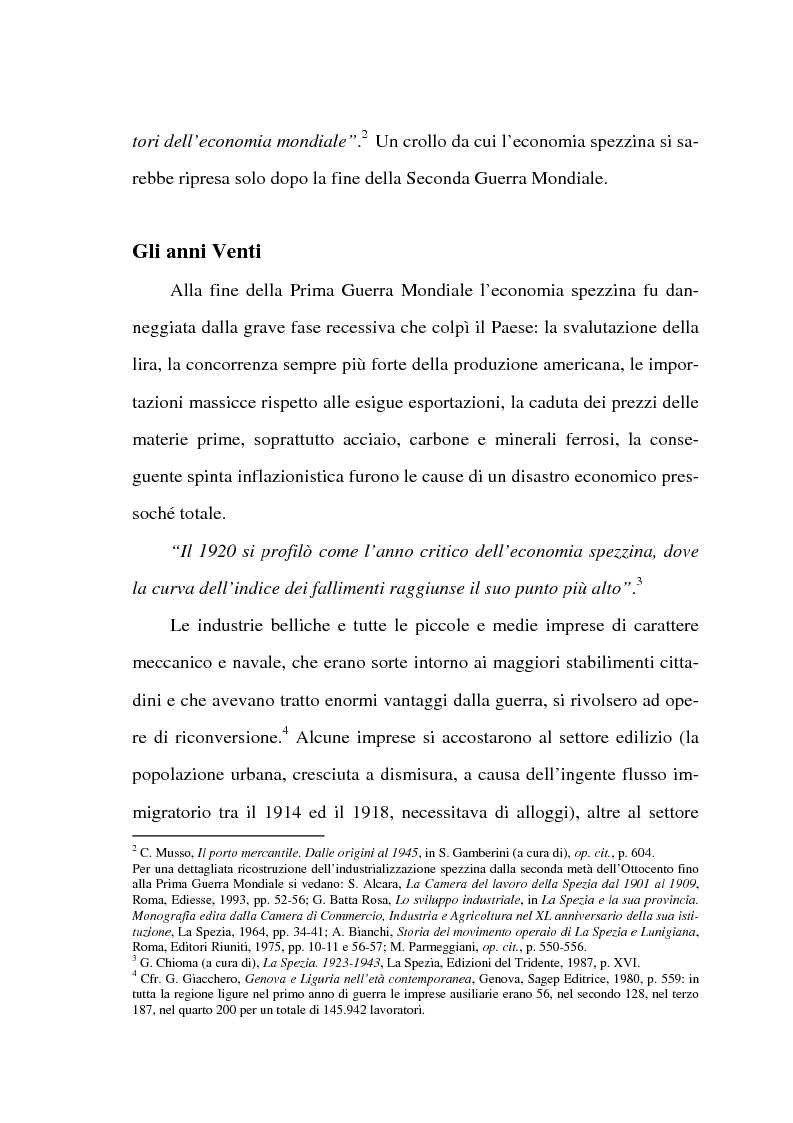 Anteprima della tesi: Resistenza e classe operaia a La Spezia, Pagina 2