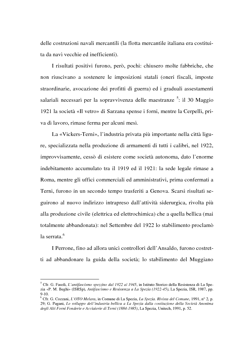 Anteprima della tesi: Resistenza e classe operaia a La Spezia, Pagina 3