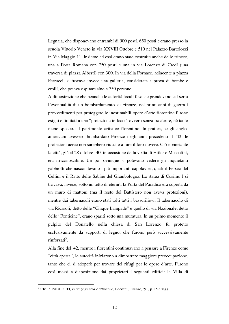 Anteprima della tesi: Vita quotidiana a Firenze nei mesi della Repubblica Sociale Italiana, Pagina 9