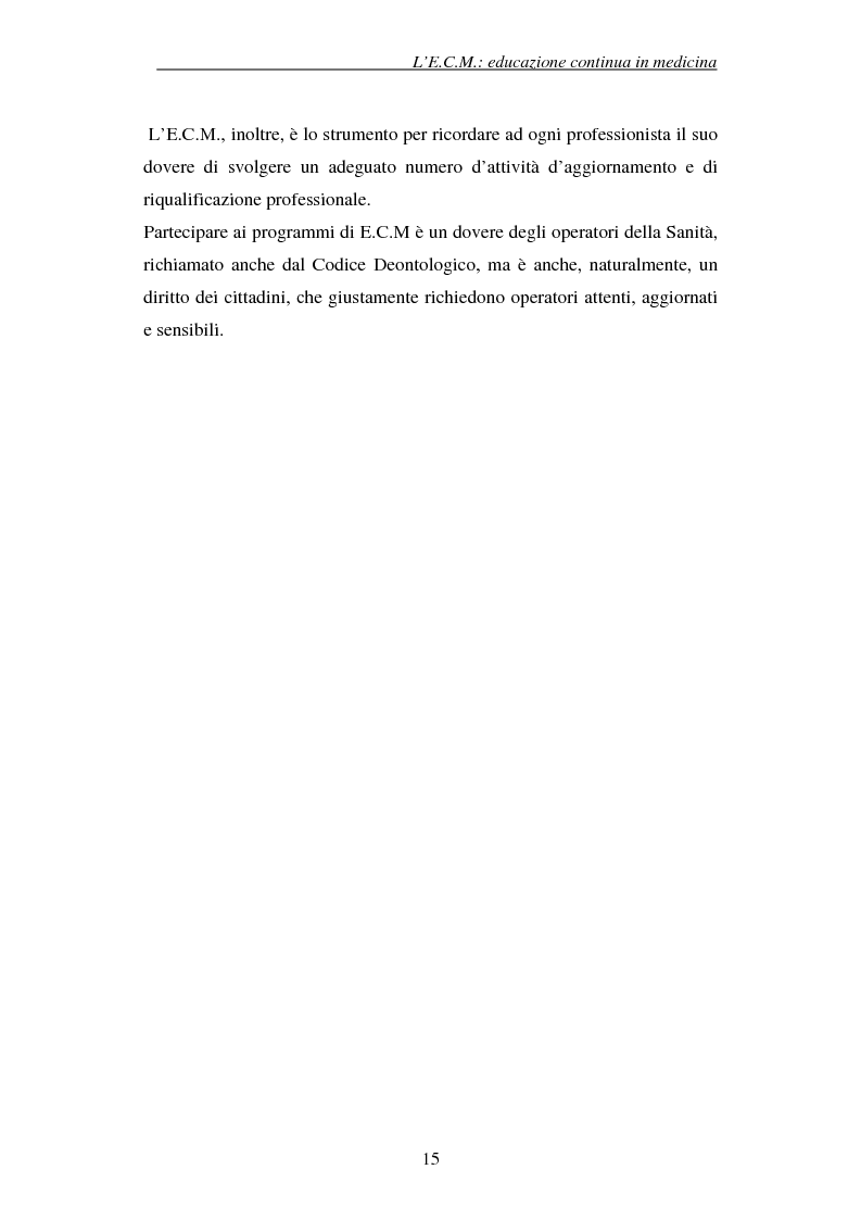 Anteprima della tesi: Associazioni e società medico-scientifiche in Piemonte: realtà congressuale e target strategico, Pagina 15