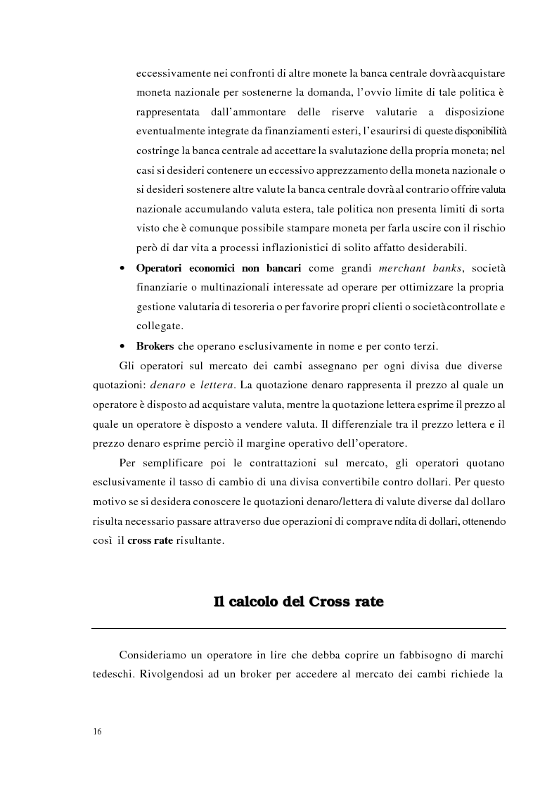 Anteprima della tesi: Strategie di trading per la gestione di portafogli valutari, Pagina 9