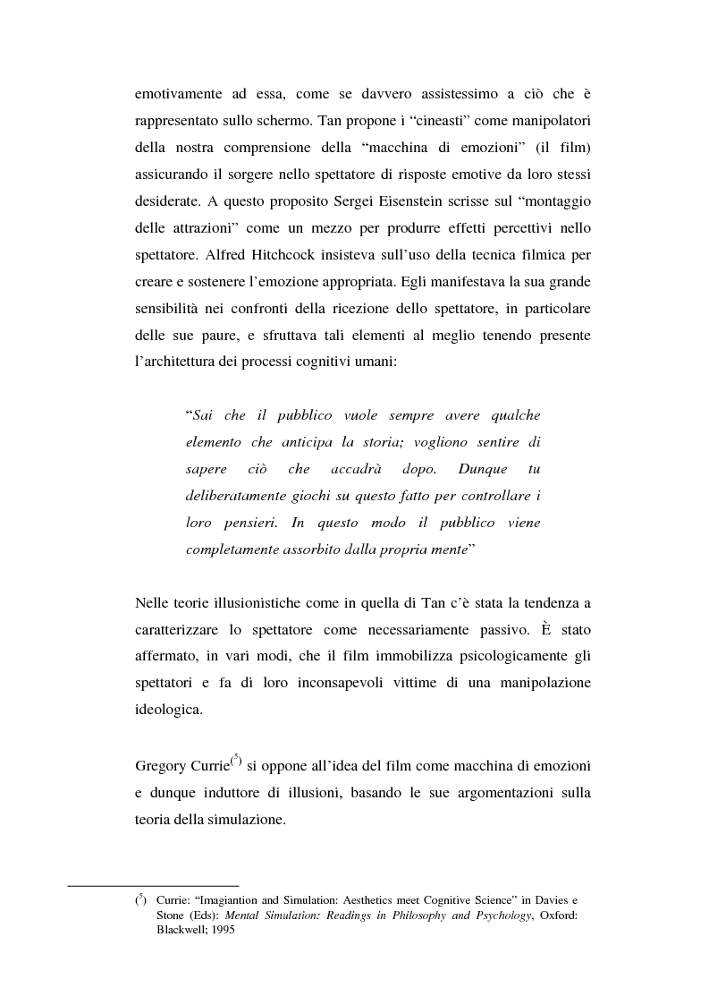 Anteprima della tesi: Empatia, pianto empatico e commozione: natura e processi della condivisione emotiva dalla vita reale alla sala cinematografica, Pagina 4
