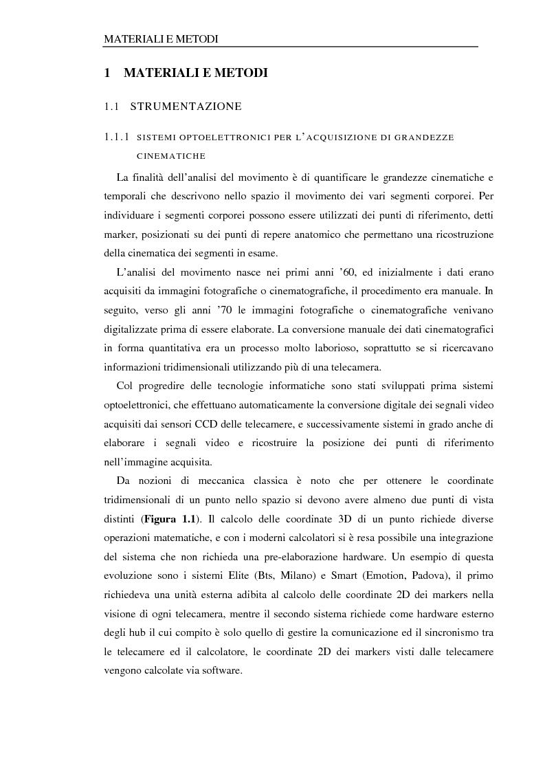 Anteprima della tesi: Analisi del cammino su tapis roulant: influenza della cedevolezza del tappeto, Pagina 5