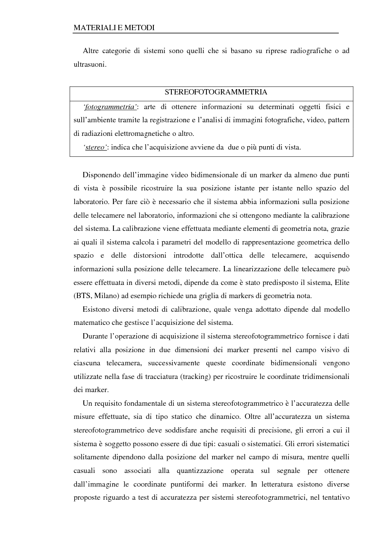 Anteprima della tesi: Analisi del cammino su tapis roulant: influenza della cedevolezza del tappeto, Pagina 7