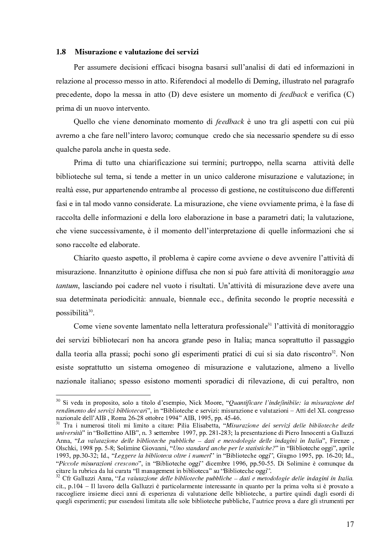 Anteprima della tesi: Materiali biblioteconomici per la nuova biblioteca universitaria di Genova. Avvio di un'indagine, Pagina 14