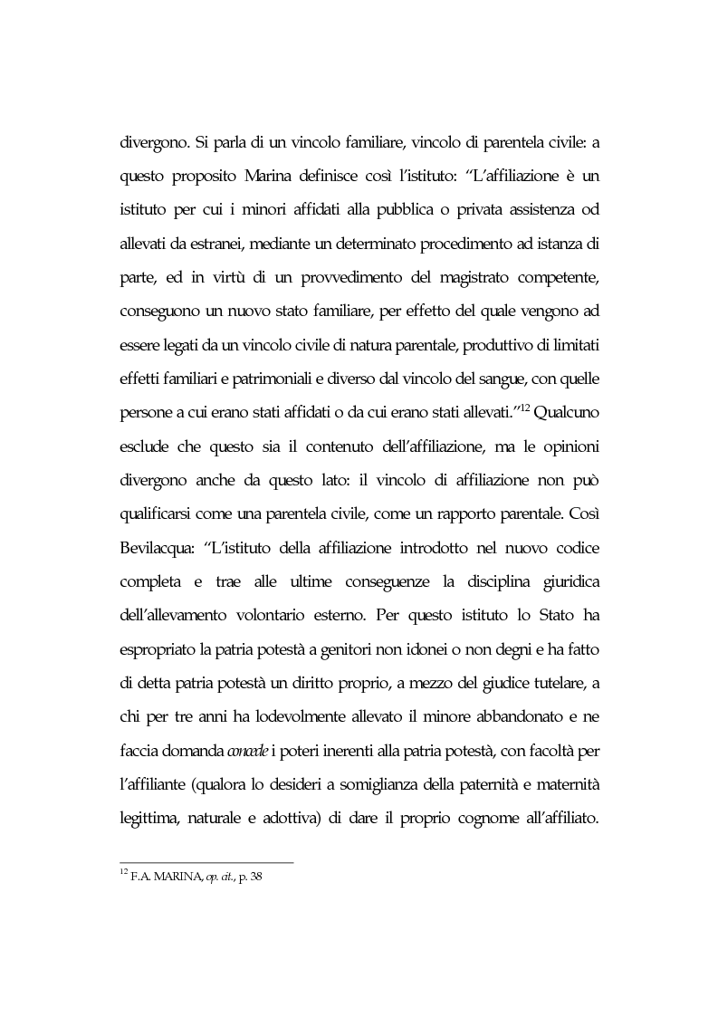 Anteprima della tesi: L'affidamento familiare: l'esperienza della comunità di Nomadelfia, Pagina 9