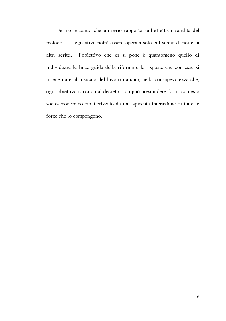 Anteprima della tesi: La disciplina del lavoro a tempo parziale: il d. lgs. n. 61 del 2000, Pagina 5