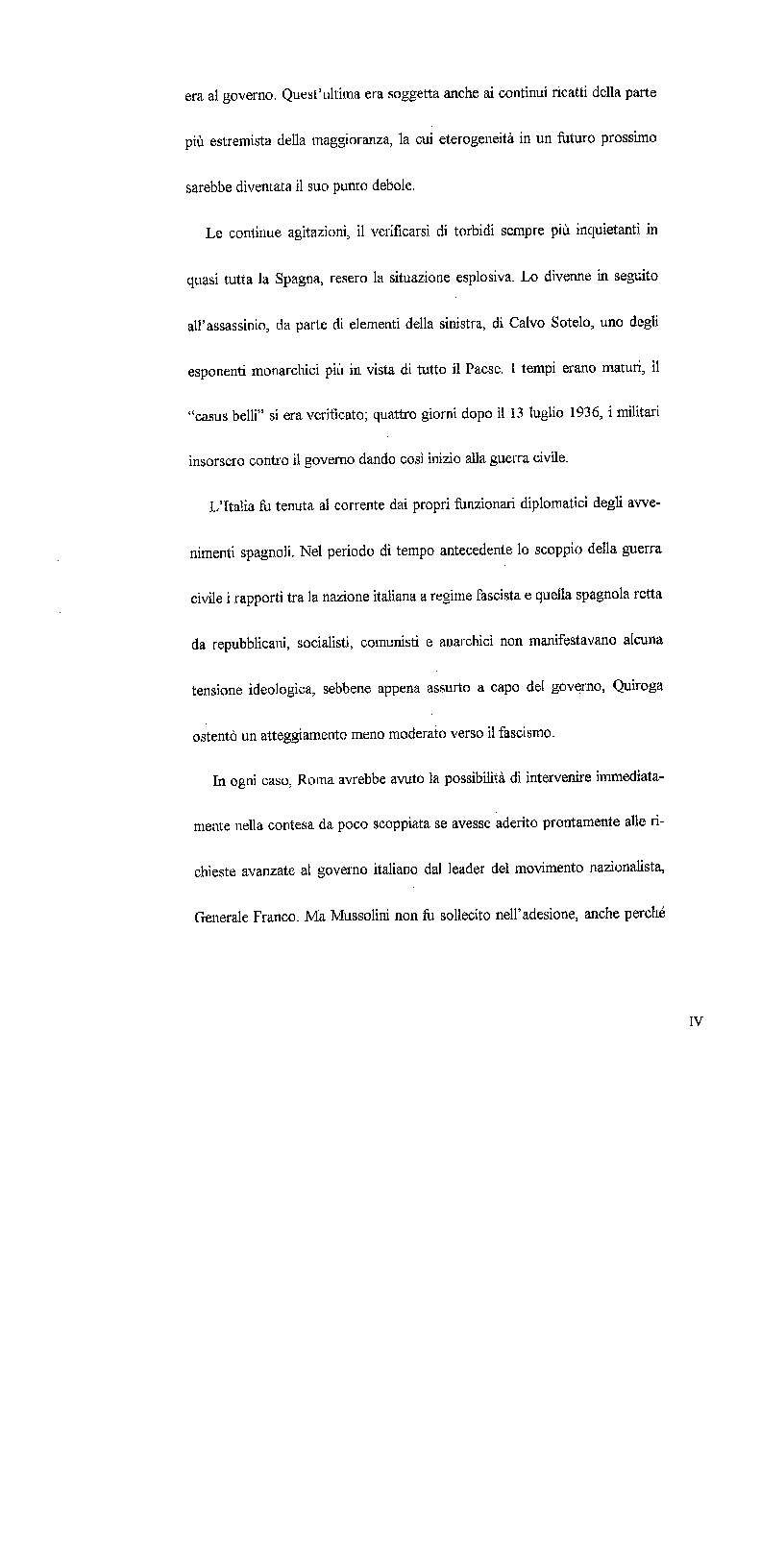 Anteprima della tesi: L'Italia e l'inizio della guerra civile spagnola, Pagina 2