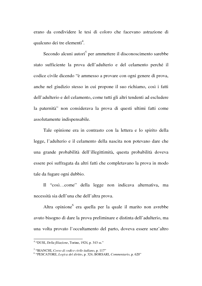 Anteprima della tesi: Il disconoscimento di paternità, Pagina 10