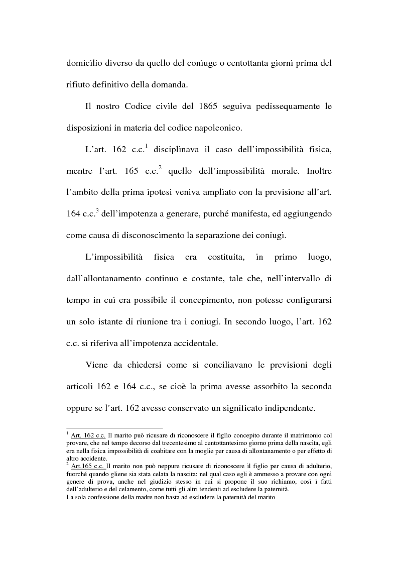 Anteprima della tesi: Il disconoscimento di paternità, Pagina 8