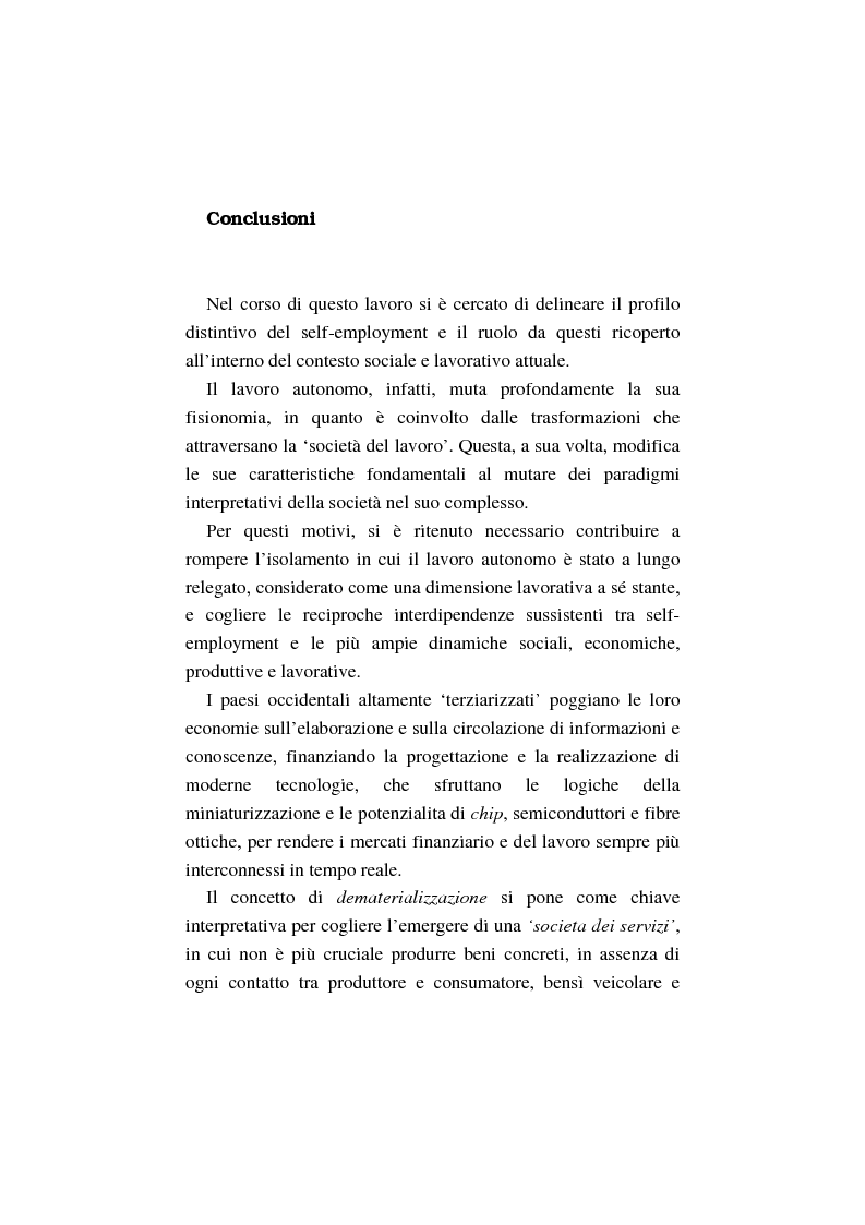 Anteprima della tesi: La costruzione dell'auto-imprenditorialità: professionalità e formazione dei nuovi self-employed, Pagina 6