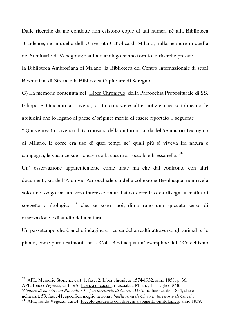 Anteprima della tesi: Don Giovan Battista Vegezzi (Laveno 1789-1858). Note storico-biografiche, Pagina 12