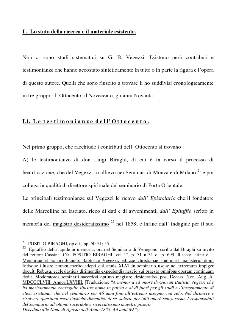 Anteprima della tesi: Don Giovan Battista Vegezzi (Laveno 1789-1858). Note storico-biografiche, Pagina 7