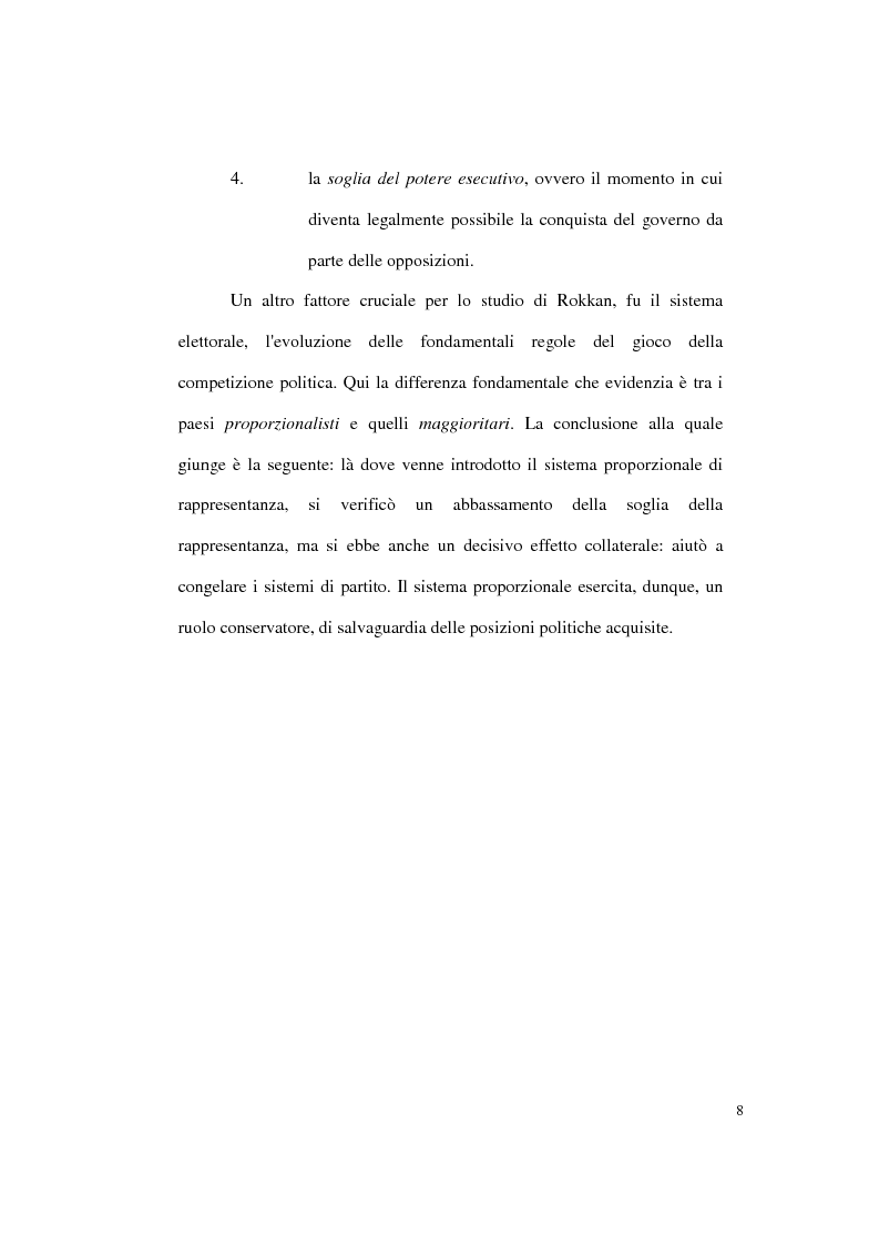 Anteprima della tesi: Continuità e discontinuità dei sistemi partitici e dei partiti cristiani in Polonia, Ungheria e Cecoslovacchia, Pagina 8