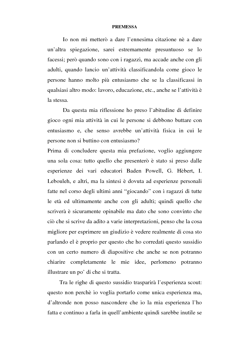 Anteprima della tesi: Educazione al movimento in ambiente naturale, Pagina 2