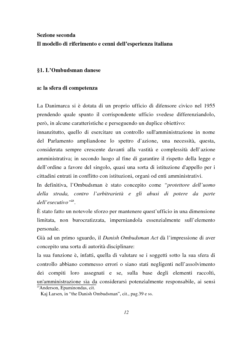 Anteprima della tesi: Il Mediatore europeo, Pagina 12