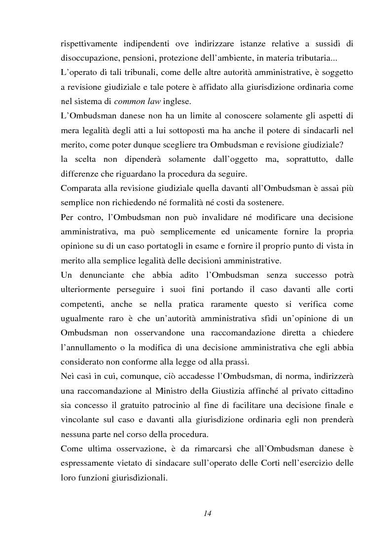 Anteprima della tesi: Il Mediatore europeo, Pagina 14