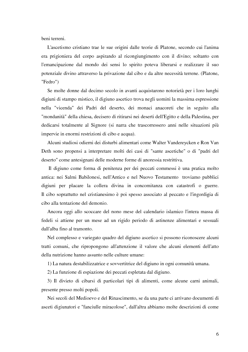 Anteprima della tesi: Valutazione di personalità e temperamento nei disturbi del comportamento alimentare, Pagina 5