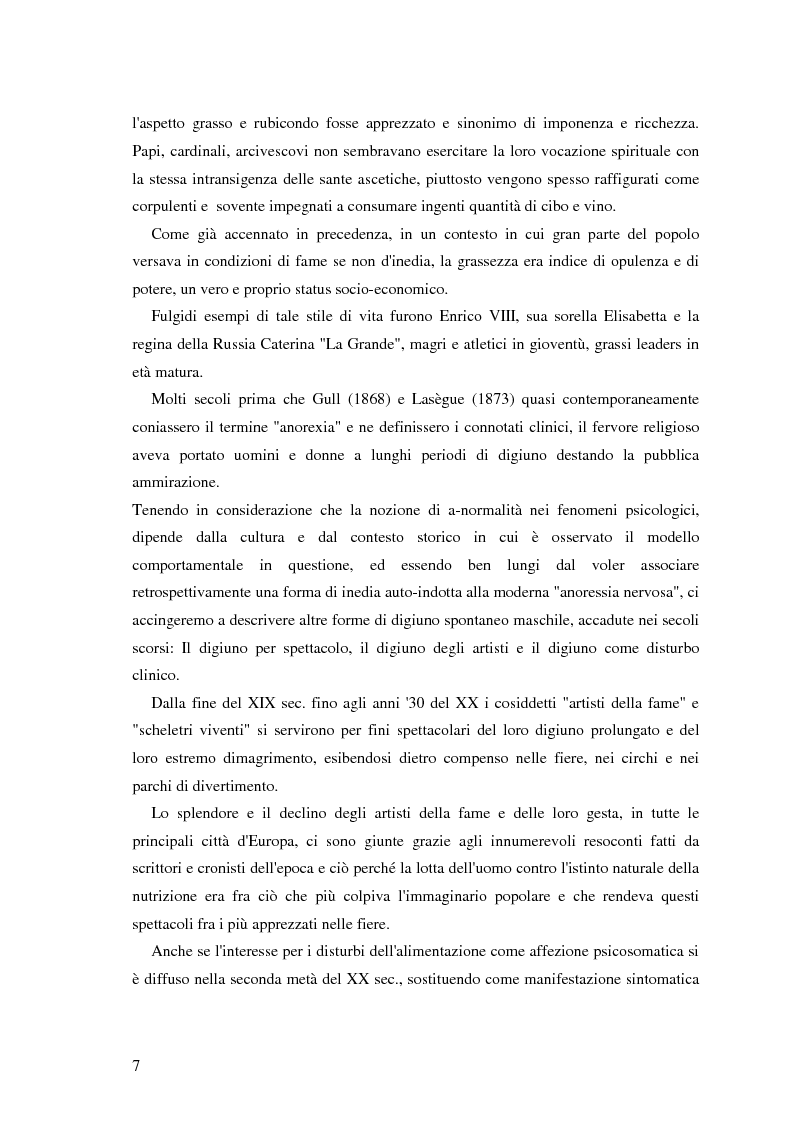 Anteprima della tesi: Valutazione di personalità e temperamento nei disturbi del comportamento alimentare, Pagina 6