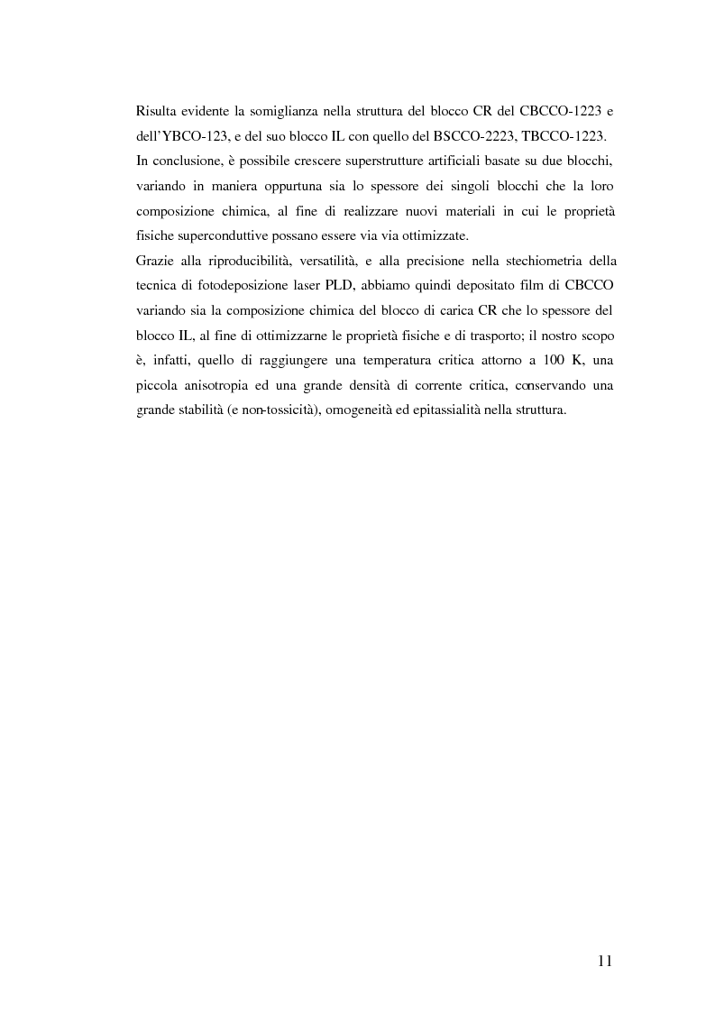 Anteprima della tesi: Misure di trasporto in superreticoli superconduttori BaCuO2/CaCuO2 cresciuti mediante fotodeposizione laser, Pagina 14