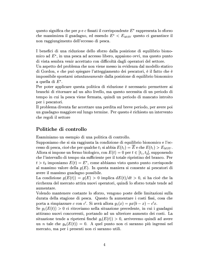 Anteprima della tesi: Modelli matematici per la pesca industriale, Pagina 8