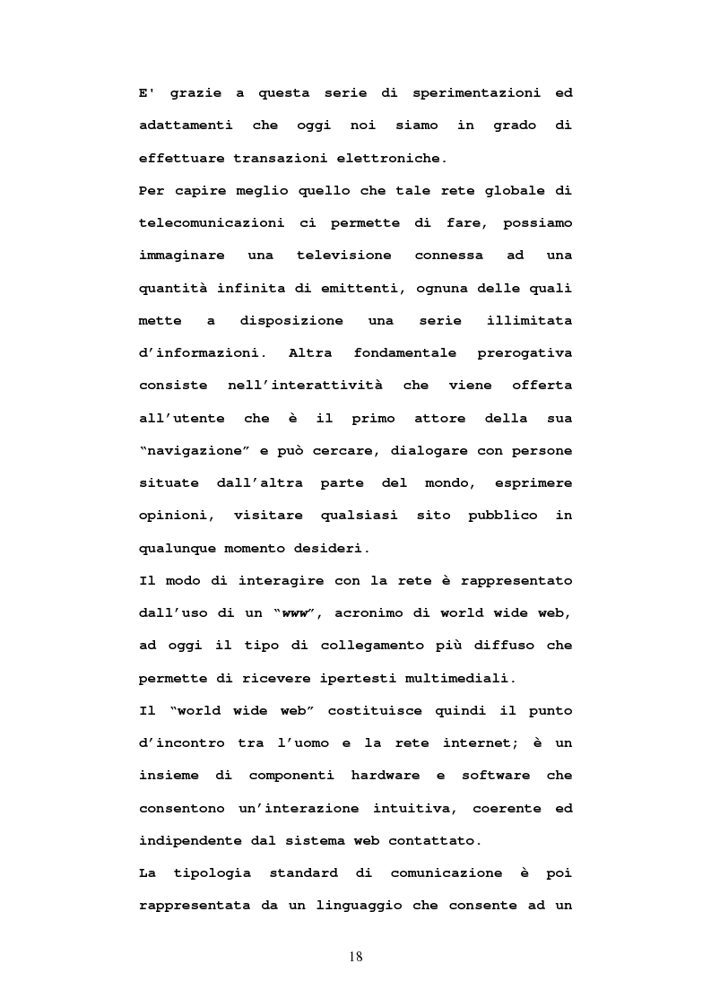 Anteprima della tesi: Economia e diritto dell'e-commerce, Pagina 13