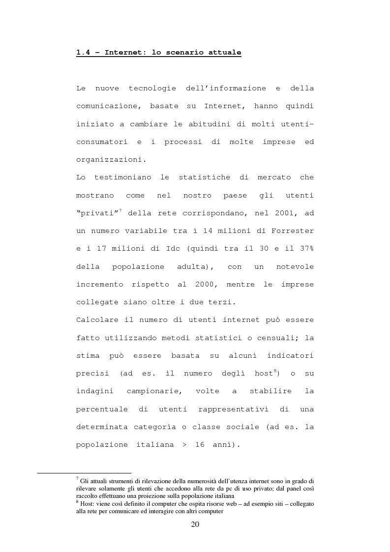 Anteprima della tesi: Economia e diritto dell'e-commerce, Pagina 15
