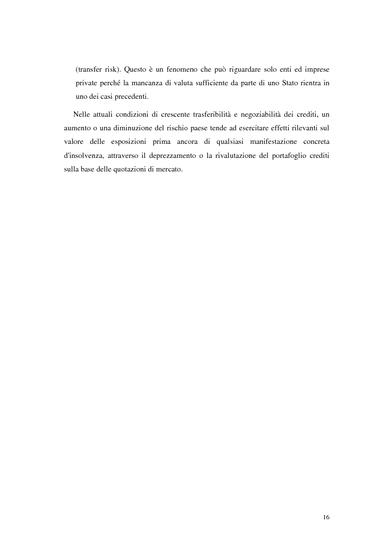 Anteprima della tesi: L'analisi del rischio paese. Una applicazione delle reti neurali., Pagina 13