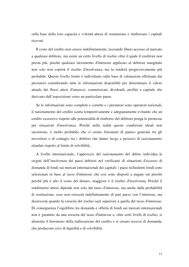Anteprima della tesi: L'analisi del rischio paese. Una applicazione delle reti neurali., Pagina 8