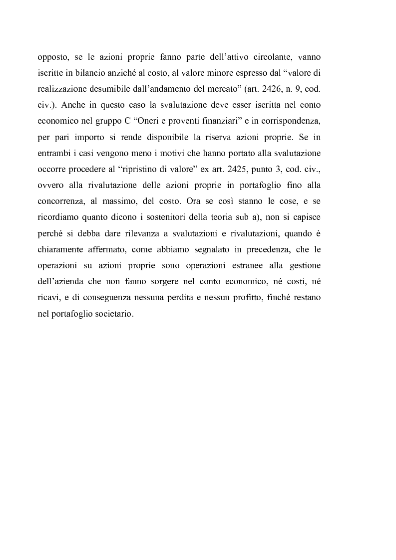 Anteprima della tesi: Acquisto e possesso di azioni proprie e della controllante: motivazioni e riflessi sul bilancio d'esercizio e consolidato, Pagina 8