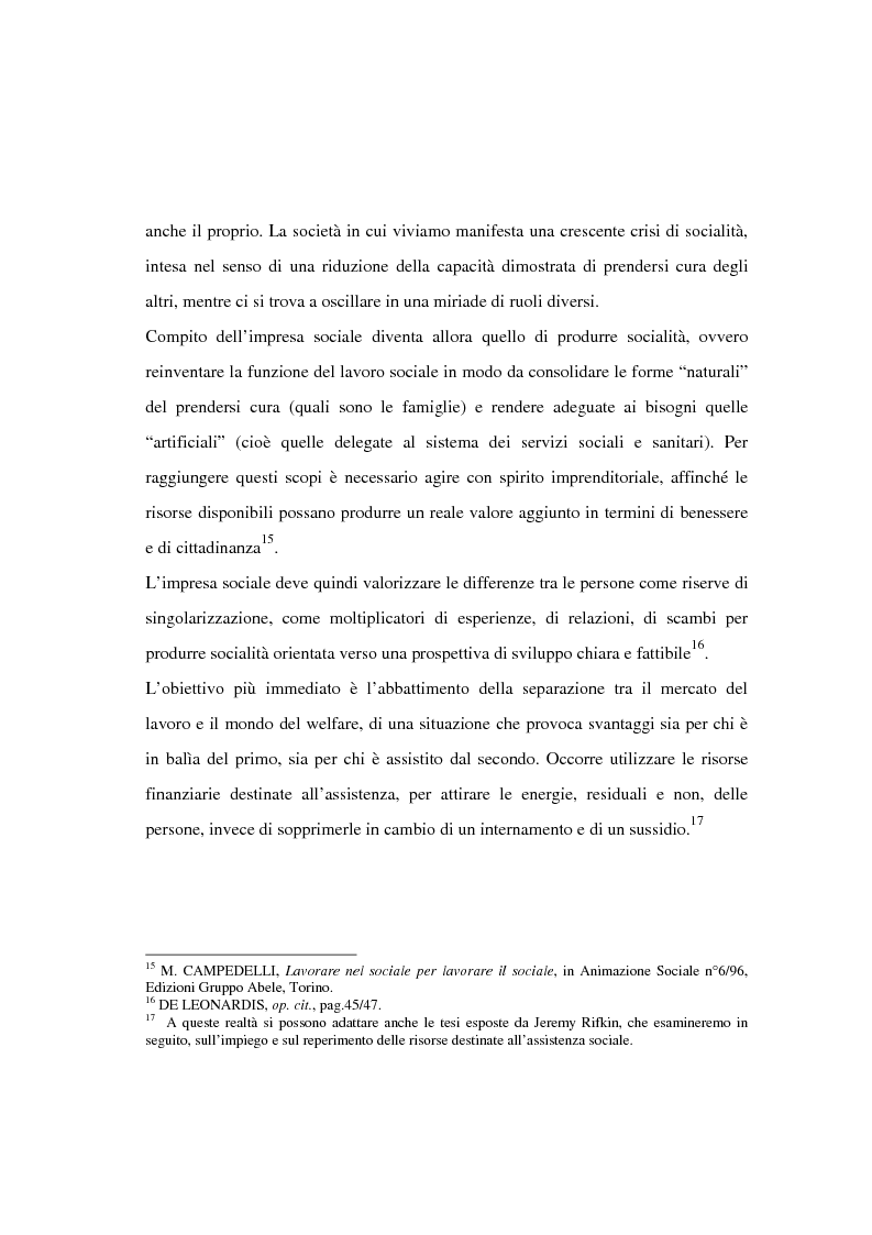 Anteprima della tesi: Il finanziamento del settore non profit: la prospettiva della banca etica, Pagina 11