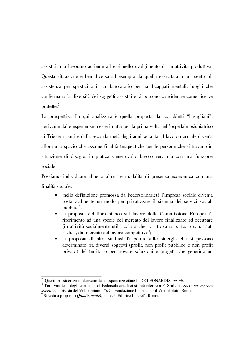 Anteprima della tesi: Il finanziamento del settore non profit: la prospettiva della banca etica, Pagina 8