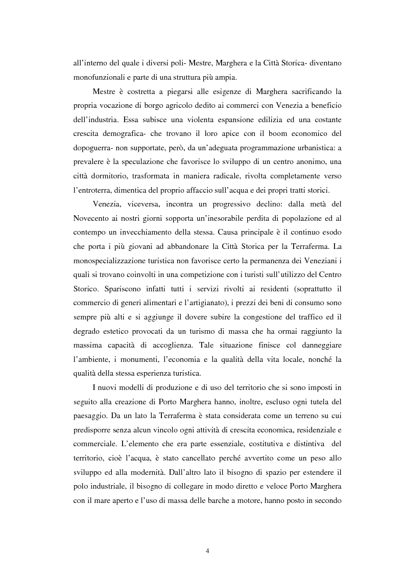 Anteprima della tesi: L'altra Venezia: il Parco di San Giuliano e il rinnovo territoriale, Pagina 2