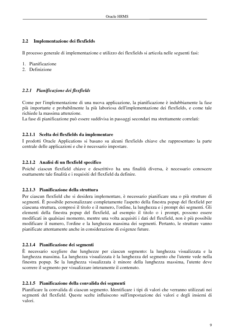 Anteprima della tesi: La gestione delle risorse umane e i sistemi Erp: il caso Oracle Hr, Pagina 4
