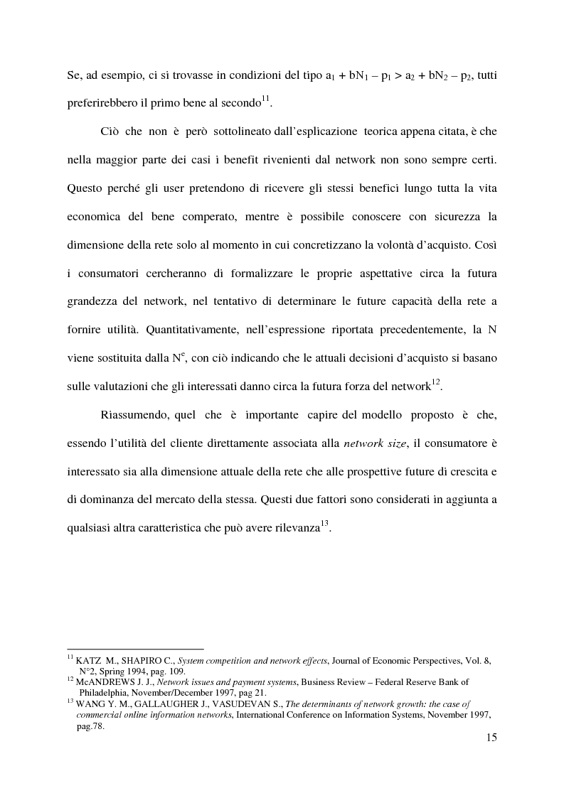 Anteprima della tesi: L'innovazione nei sistemi di pagamento: il caso della moneta elettronica, Pagina 10