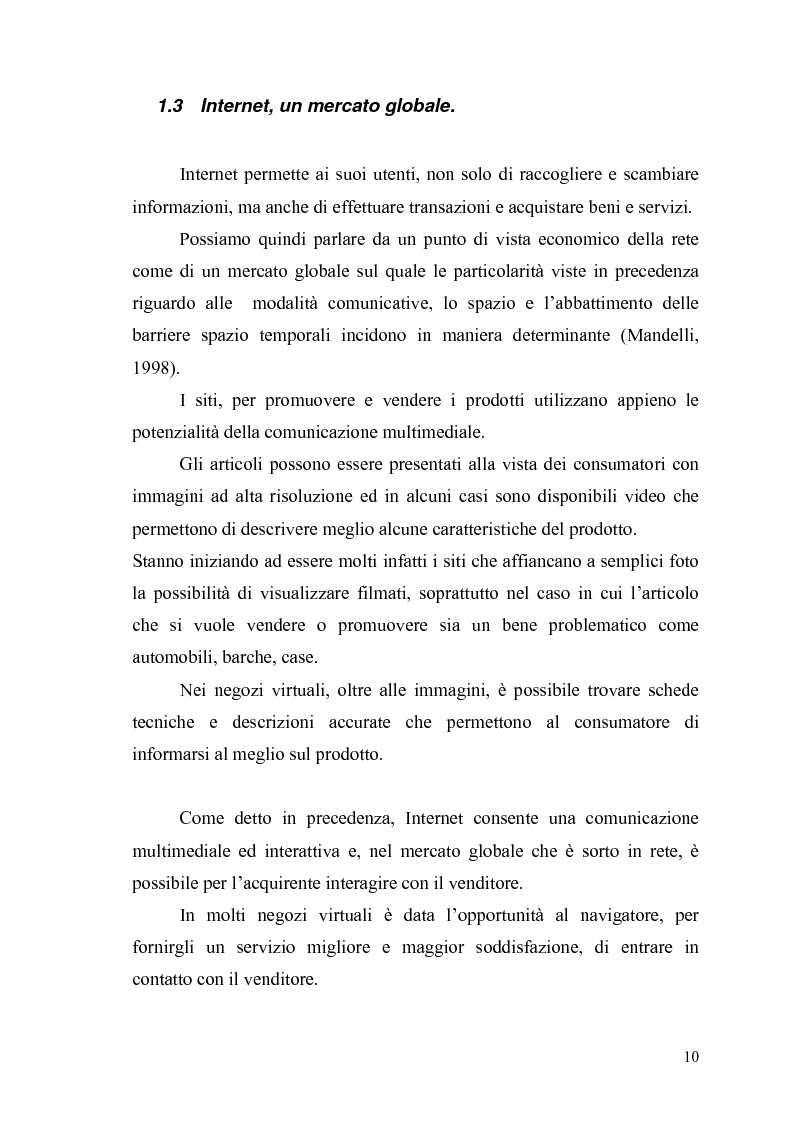 Anteprima della tesi: Comunicazione e promozione di un sito web, Pagina 8