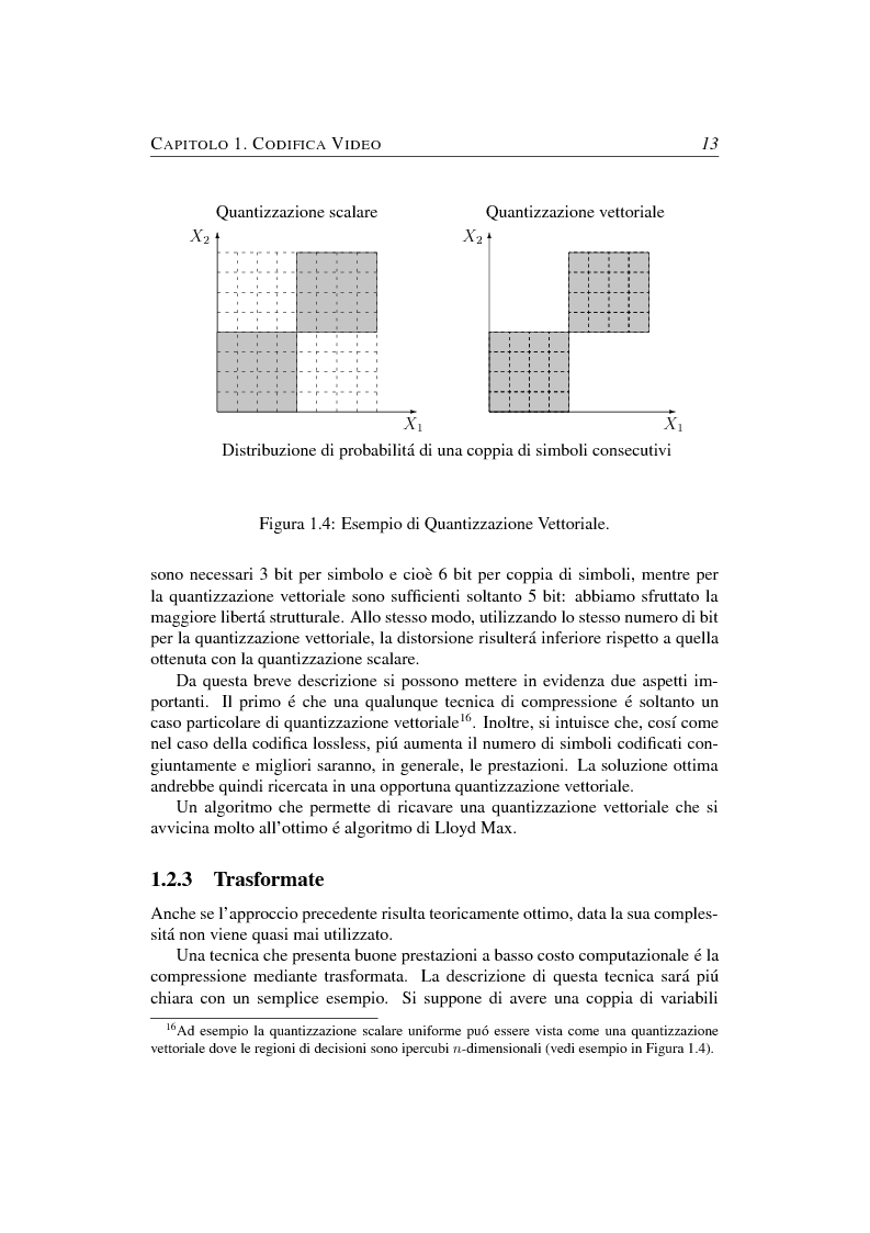 Anteprima della tesi: Compressione object-based del segnale video mediante trasformata Wavelet, Pagina 13