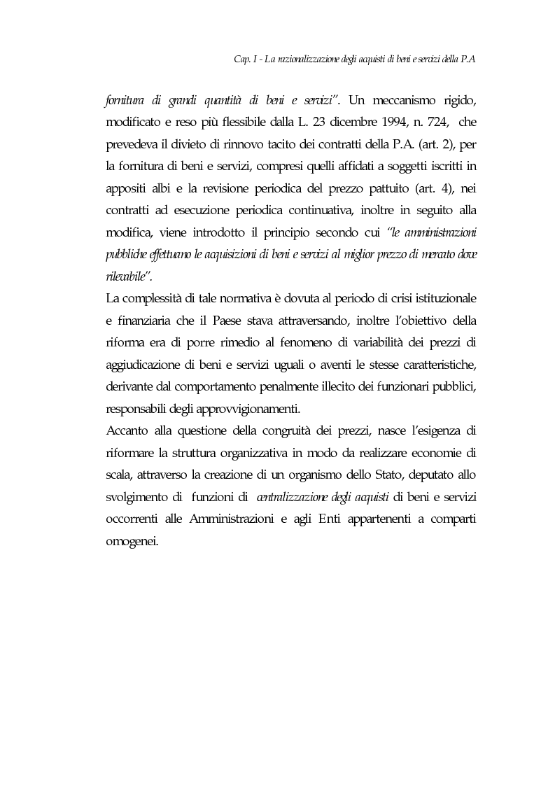 Anteprima della tesi: E-procurement per beni e servizi nella pubblica amministrazione: un'analisi di fattibilità nel settore sanitario, Pagina 8