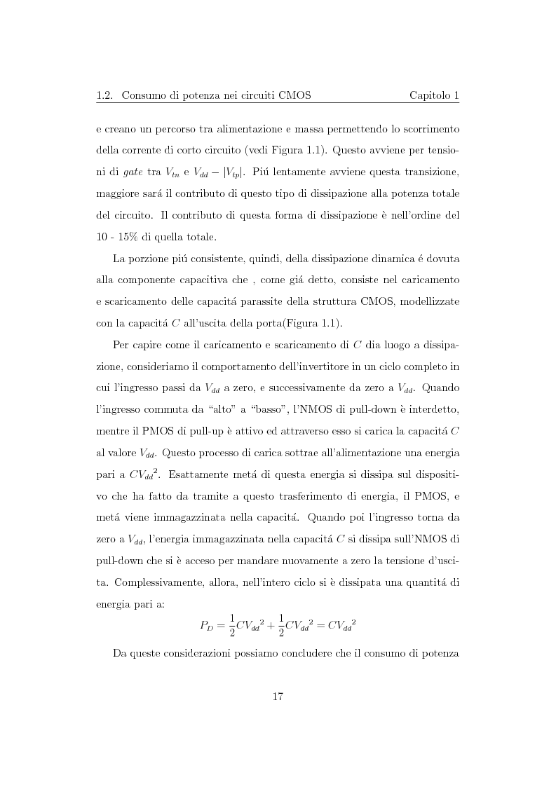 Anteprima della tesi: Progettazione di un moltiplicatore binario veloce a basso consumo di potenza, Pagina 8