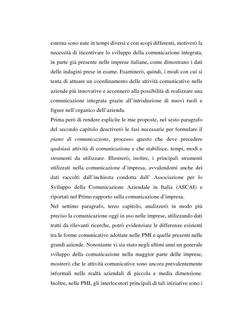 Anteprima della tesi: La comunicazione organizzativa: teorie e condizioni di realizzazione nelle imprese italiane, Pagina 7