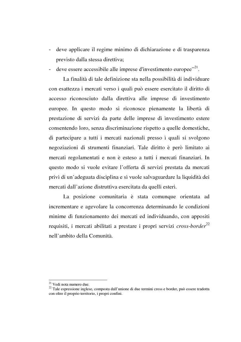Anteprima della tesi: L'evoluzione della Borsa Italiana S.p.A., Pagina 15
