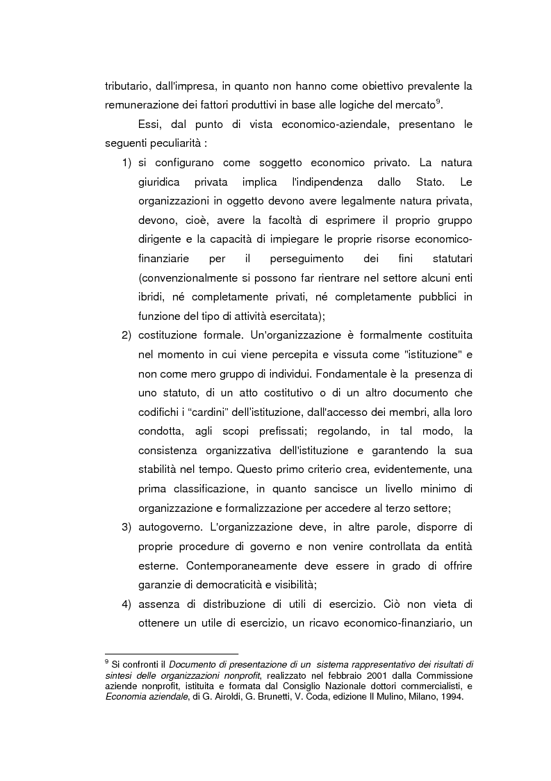 Anteprima della tesi: Fondazioni bancarie e attività culturali. Il caso Fondazione Cassamarca di Treviso, Pagina 9