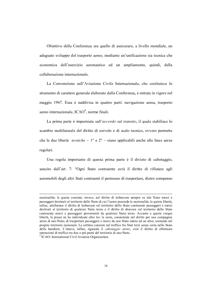 Anteprima della tesi: La sicurezza della navigazione aerea, Pagina 11
