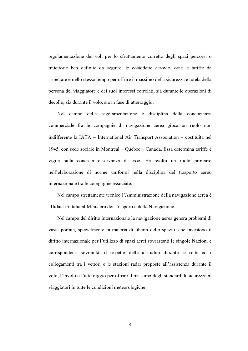 Anteprima della tesi: La sicurezza della navigazione aerea, Pagina 2