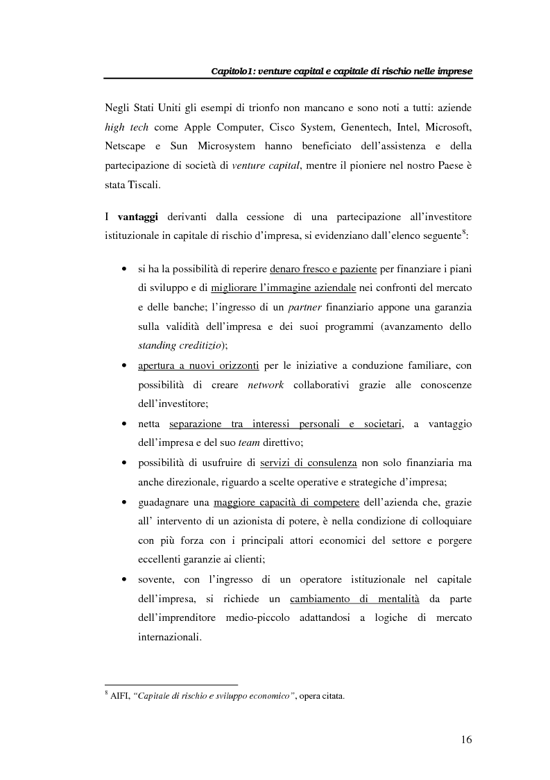 Anteprima della tesi: Il venture capital per lo sviluppo delle imprese: il caso Novuspharma s.p.a., Pagina 11