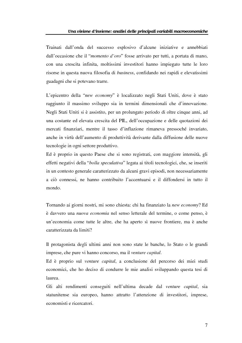 Anteprima della tesi: Il venture capital per lo sviluppo delle imprese: il caso Novuspharma s.p.a., Pagina 2