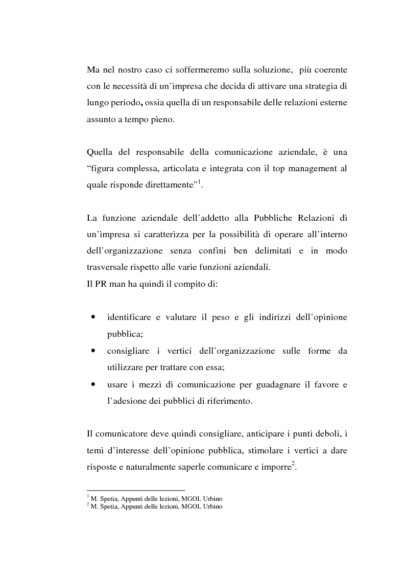 Anteprima della tesi: Alla ricerca di visibilità: la comunicazione delle piccole imprese, Pagina 3
