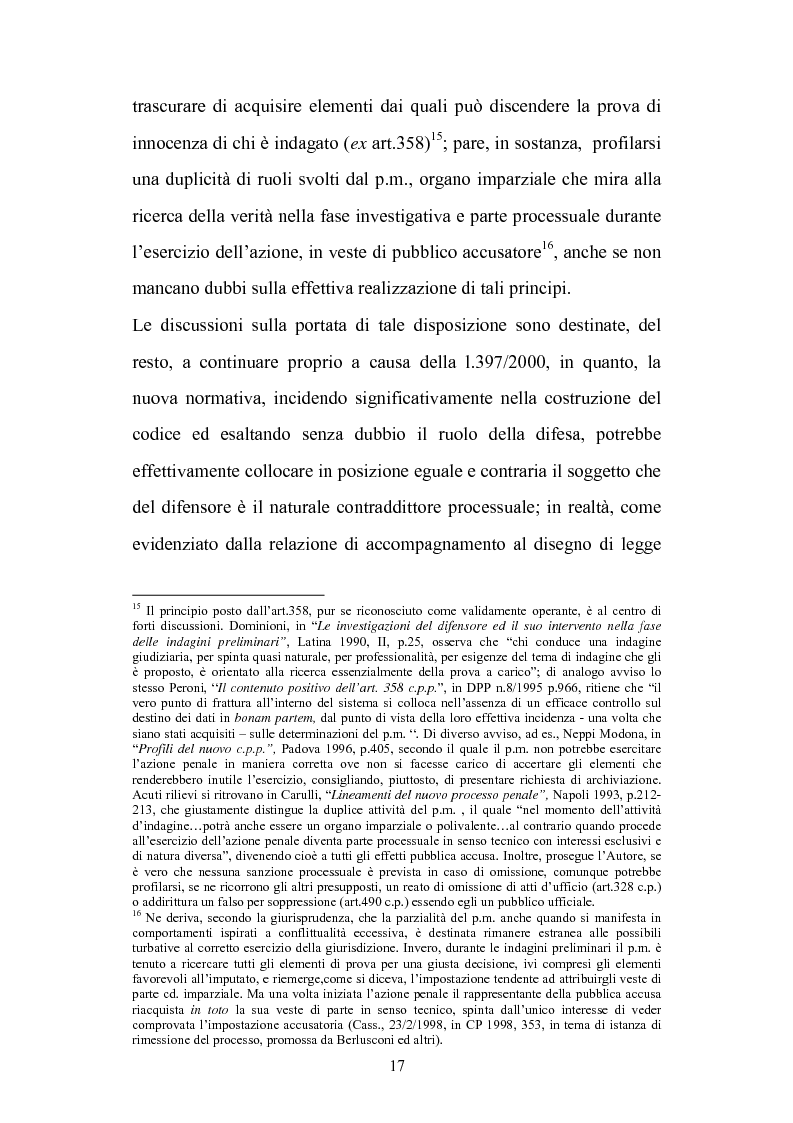 Anteprima della tesi: La chiusura delle indagini preliminari, Pagina 15